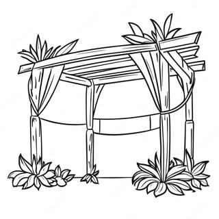 Sukkah Coloring Page 50453-40267