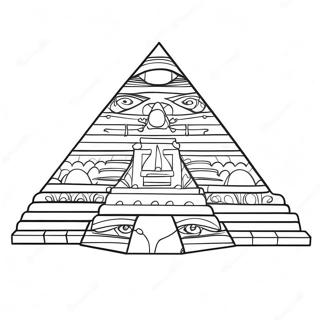 Pyramid Coloring Page 50463-40278