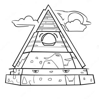 Pyramid Coloring Page 50463-40279