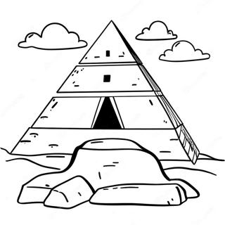 Pyramid Coloring Page 50463-40280