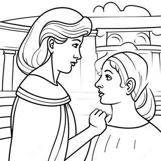 Diana And Roma Fun Adventure Coloring Page 5046-4150