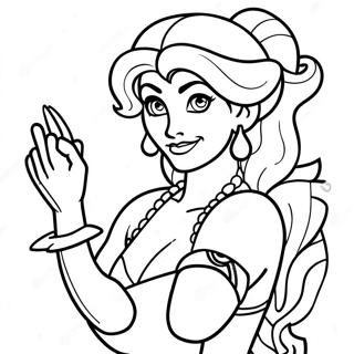 Megara Coloring Page 50473-40292