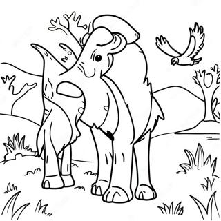 Vibrant South African Wildlife Coloring Page 50494-40305