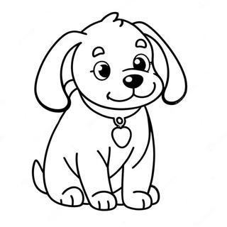 Anime Dog Coloring Page 50513-40319