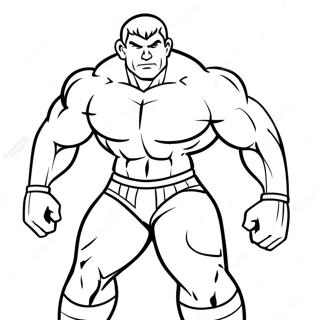 Strong Muscles In Action Coloring Page 50544-40342