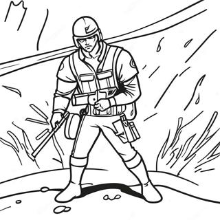 Hunter Leading The Bad Batch Coloring Page 50574-40369