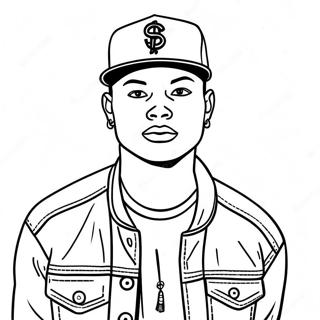 Kane Brown Coloring Page 50583-40373