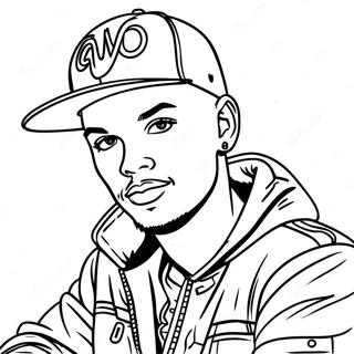 Kane Brown Coloring Page 50583-40374