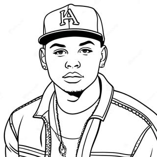 Kane Brown Coloring Page 50583-40375