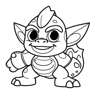 Skylander Coloring Page 50603-40386