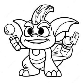 Skylander Coloring Page 50603-40387