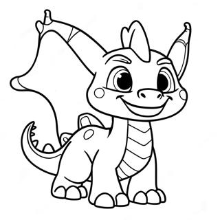 Spyro The Dragon Skylander Coloring Page 50604-40393