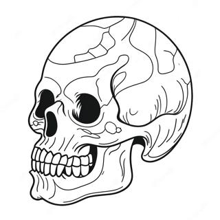 Ferocious Skull Crawler Coloring Page 50634-40419