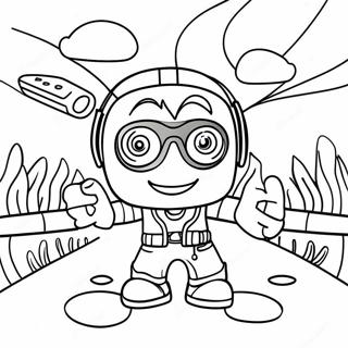 Exciting Vr Adventure Coloring Page 50644-40428