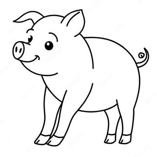 Alpha Pig In Action Coloring Page 50654-40438