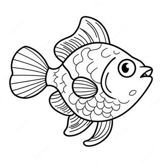 Angry Piranha Swimming Coloring Page 50764-40520