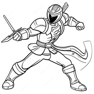 Power Rangers Samurai Coloring Page 50793-40539