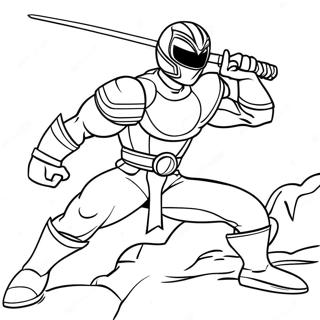 Power Rangers Samurai Coloring Page 50793-40540