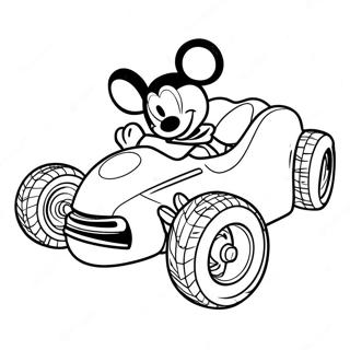 Mickey And The Roadster Racers Coloring Page 50813-40553