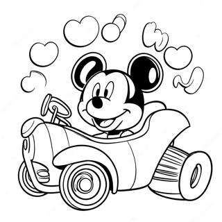 Mickey And The Roadster Racers Coloring Page 50813-40554