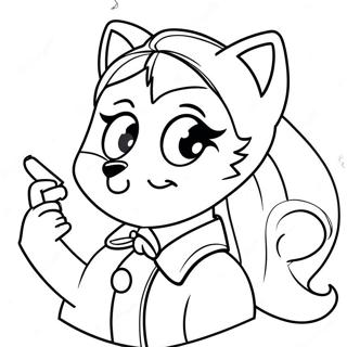 Rena Rouge Coloring Pages