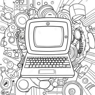 Technology Coloring Page 50833-40570