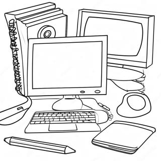 Technology Coloring Page 50833-40572