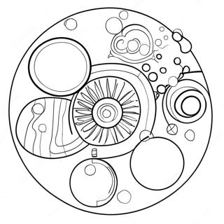 Kandinsky Colorful Circles Coloring Page 50854-40602