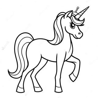 Princess Horse Coloring Page 50883-40624