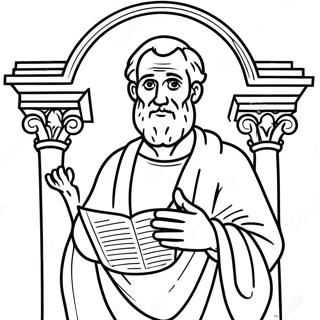 St Peter Coloring Page 50893-40618