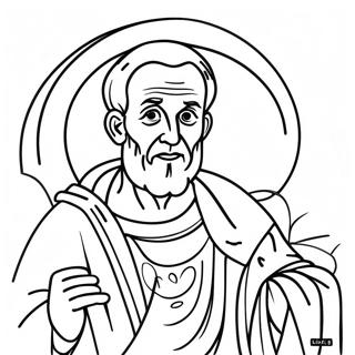 St Peter Coloring Page 50893-40619