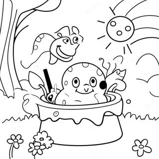 Disney Summer Fun Coloring Page 50933-40654