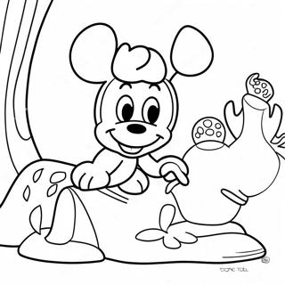 Disney Summer Fun Coloring Page 50933-40655