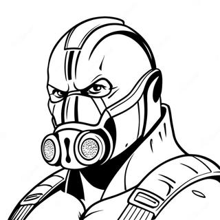 Bane Coloring Pages