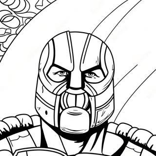 Bane In Dark Knight Rises Coloring Page 50954-40674