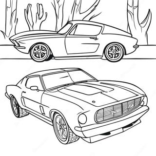 Sports Car Coloring Pages