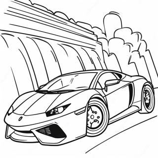 Sports Car Coloring Pages