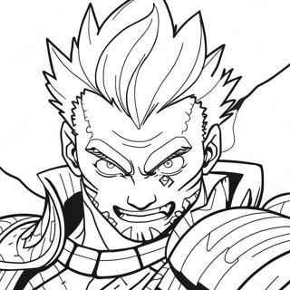 Katakuri Coloring Pages