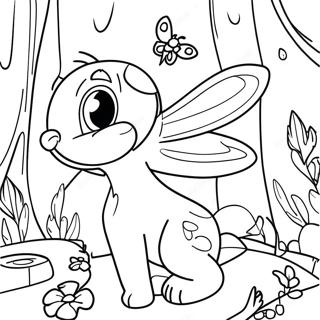 Ferngully Magical Forest Coloring Page 51163-40837