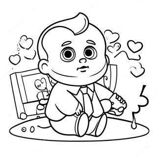 Boss Baby Coloring Page 5116-4202