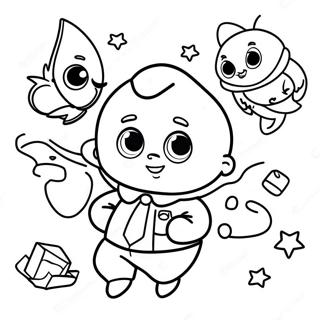 Boss Baby Coloring Page 5116-4203