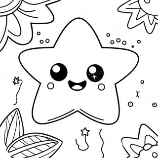 Glow In The Dark Stars Coloring Page 51193-40867