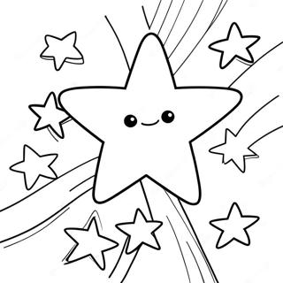 Glow In The Dark Stars Coloring Page 51193-40868