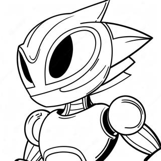 Metal Sonic Coloring Page 511-409