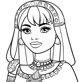 Cleo De Nile Monster High Coloring Page 51233-40894