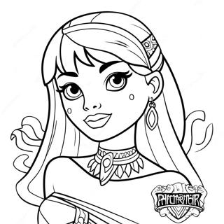 Cleo De Nile Monster High Coloring Page 51233-40895