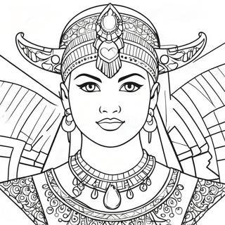 Cleo In Glamorous Outfit Coloring Page 51234-40910