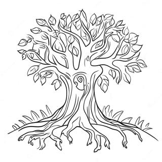 The Giving Tree Coloring Page 51263-40919