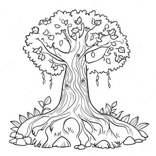 The Giving Tree Coloring Page 51263-40920