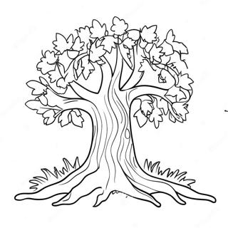 Happy Giving Tree Coloring Page 51264-40924